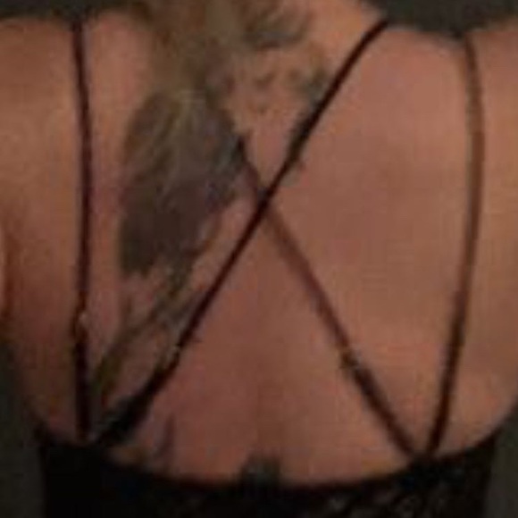 NWT Adella Maxi Bralette Bodice Black Floral Dress - Picture 9 of 10